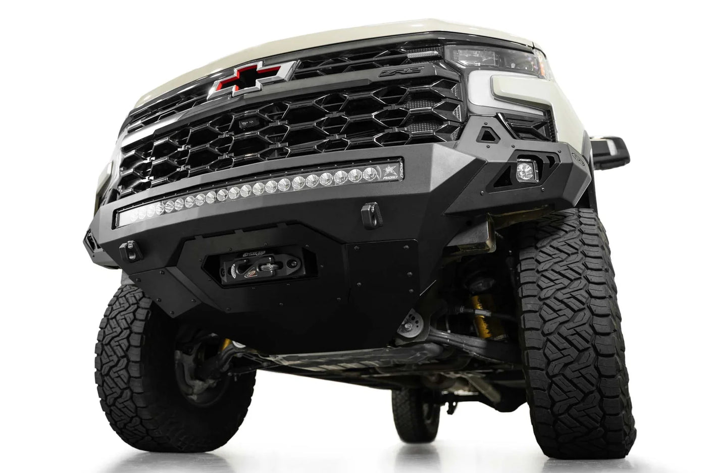 ADD F120083030103 2022-2024 Chevy Silverado 1500 ZR2 Stealth Fighter Front Bumper - BumperStock