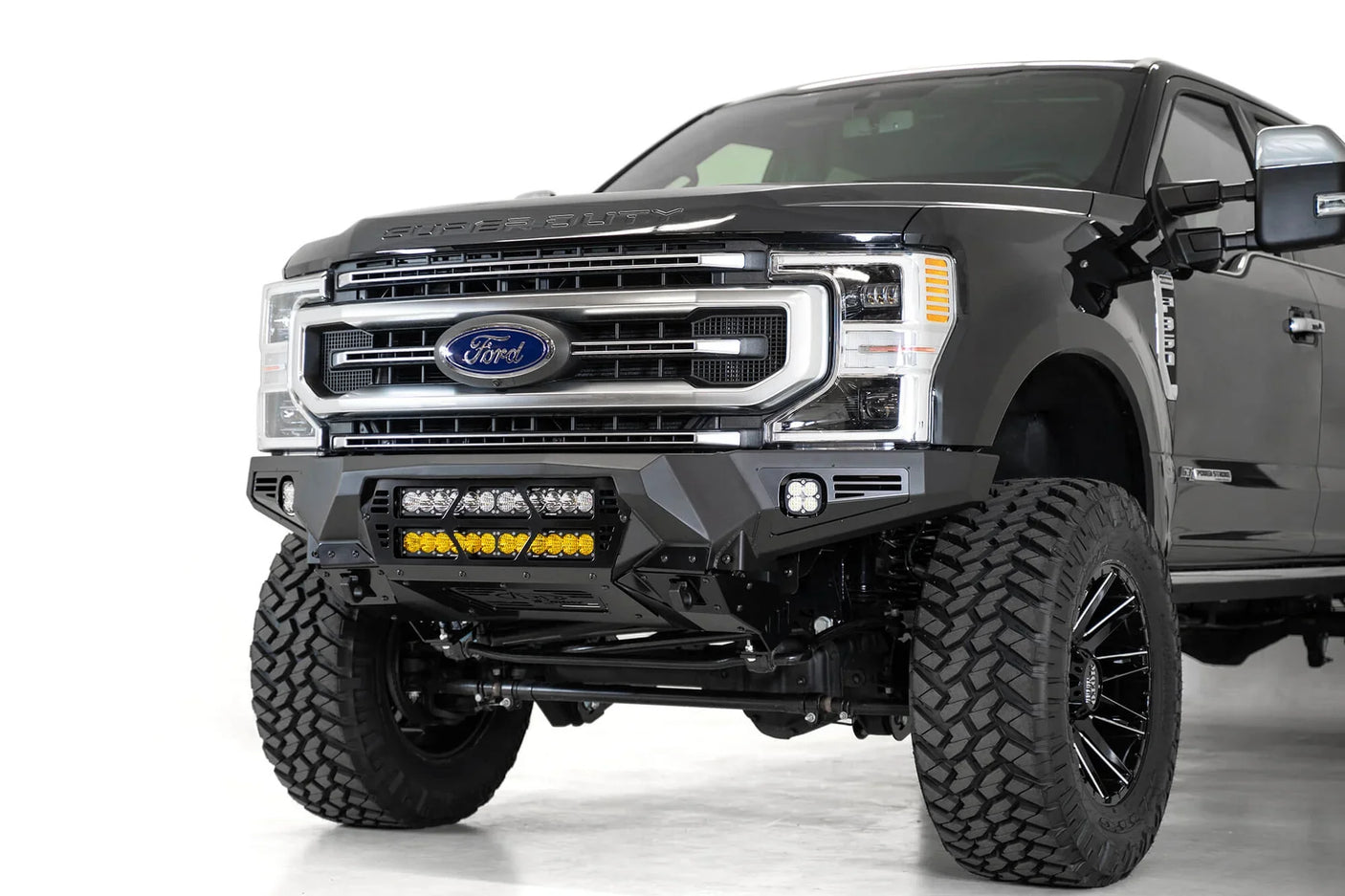 ADD F160012140103 2017-2022 Ford F250/F350 Super Duty Bomber Front Bumper - BumperStock