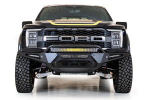 ADD F210221180103 2021-2022 Ford Raptor HoneyBadger Front Bumper with Top Hoop - BumperStock