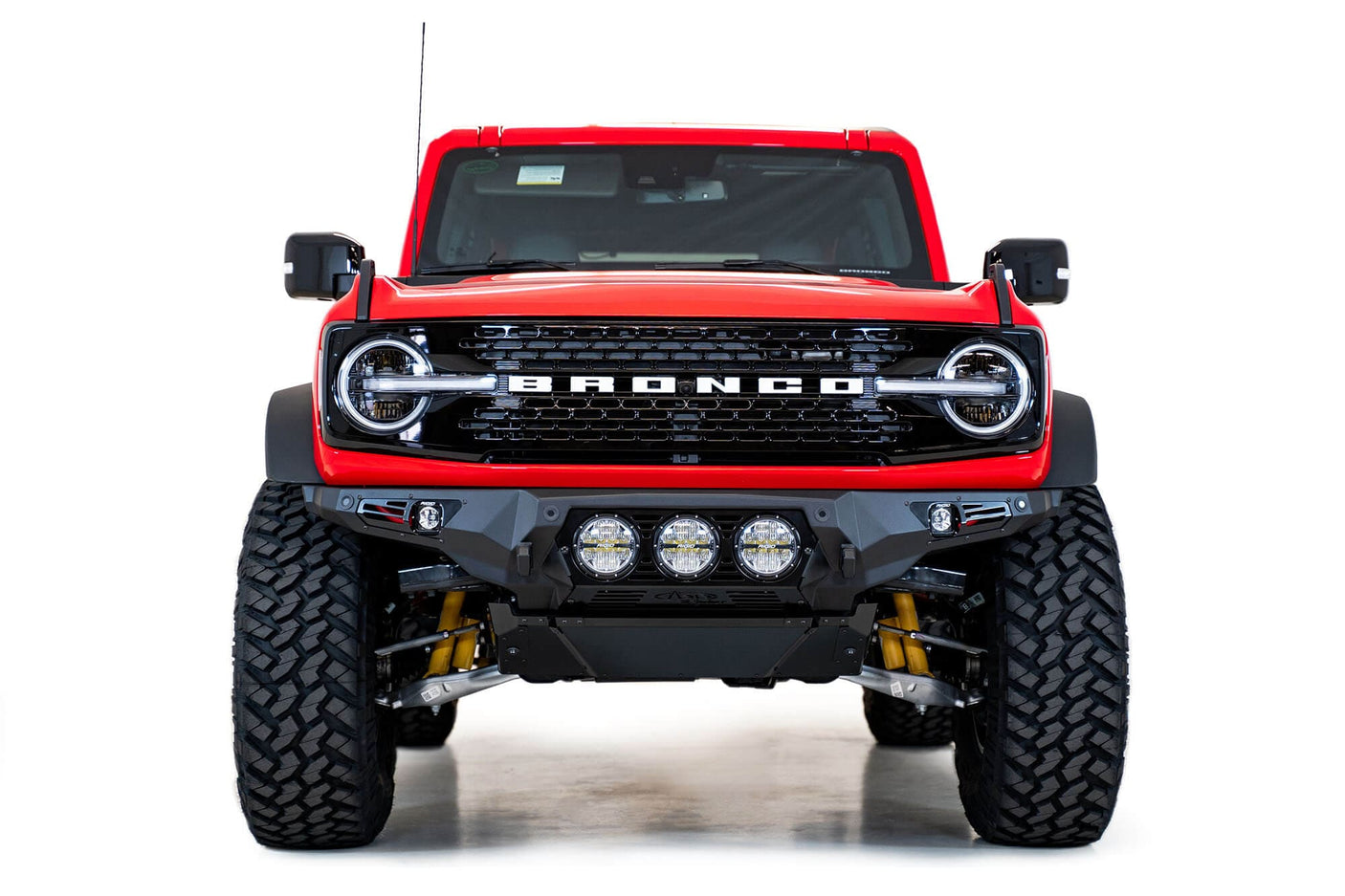 ADD F230194130103 2021-2022 Ford Bronco Bomber Front Bumper (Rigid) - BumperStock