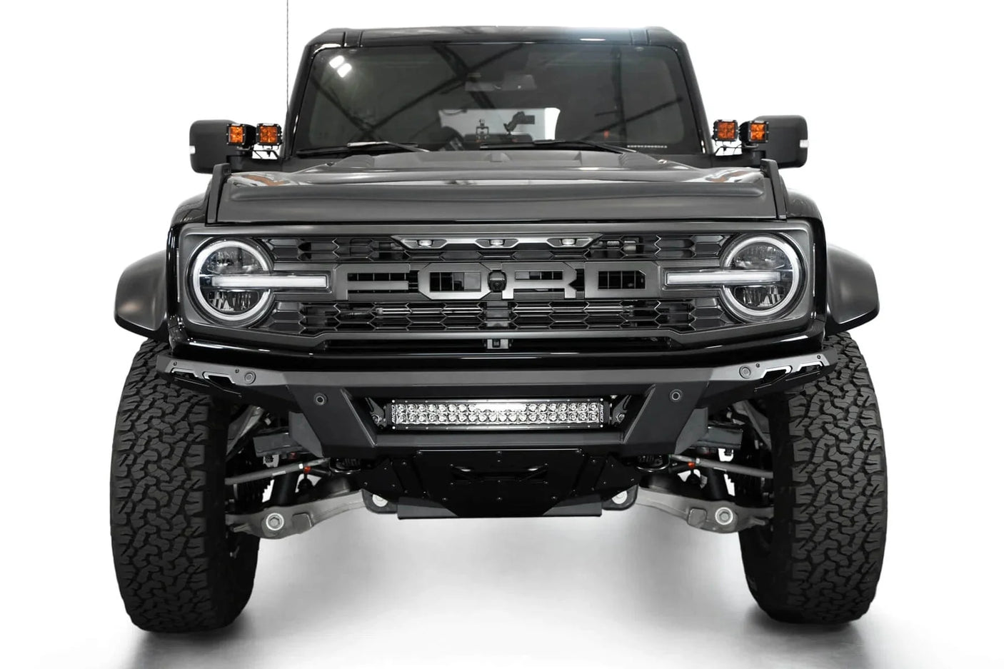 ADD F260262110103 2022-2023 Ford Bronco Raptor Phantom Front Bumper - BumperStock