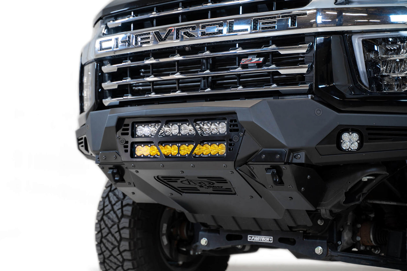 ADD F270012140103 2020-2022 Chevy Silverado 2500/3500 Bomber Front Bumper (20 Inch Lights) - BumperStock