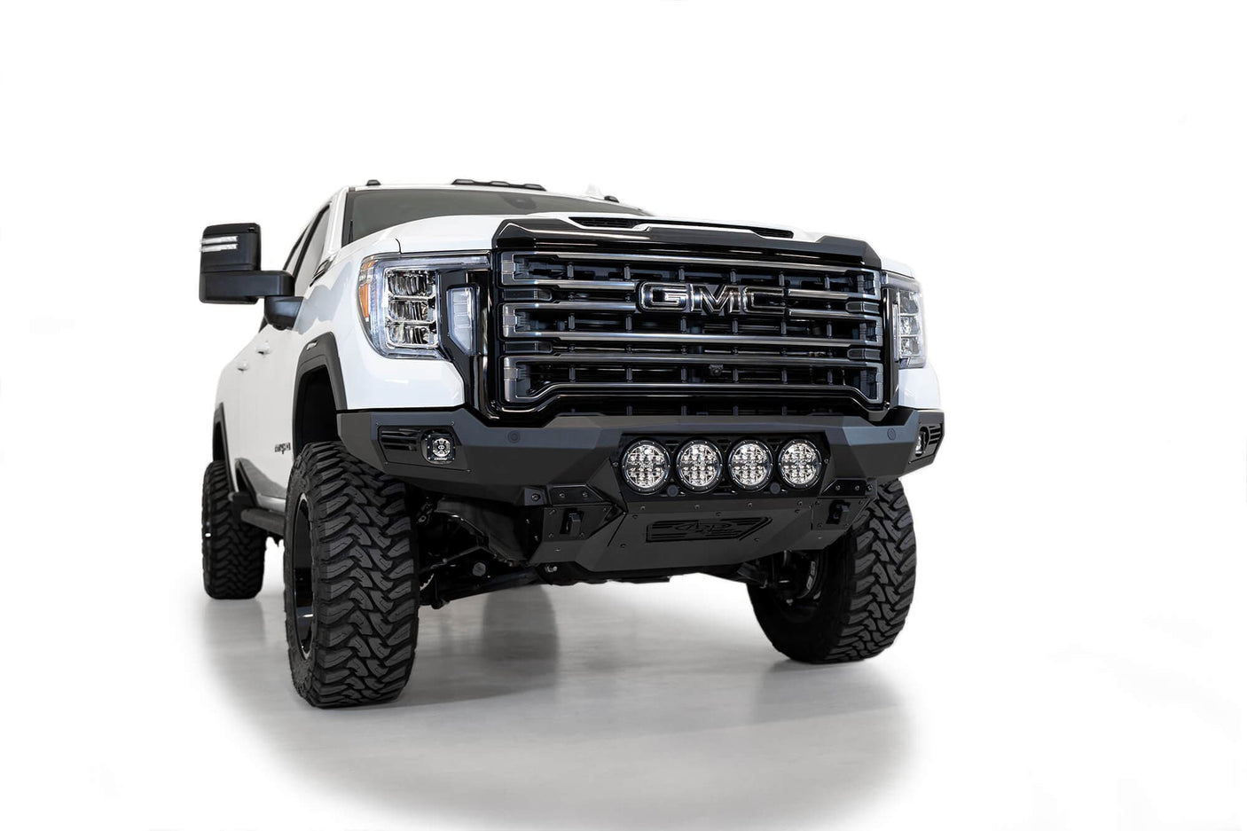 ADD F460014110103 2020-2022 GMC Sierra 2500/3500 Bomber Front Bumper (Rigid) - BumperStock