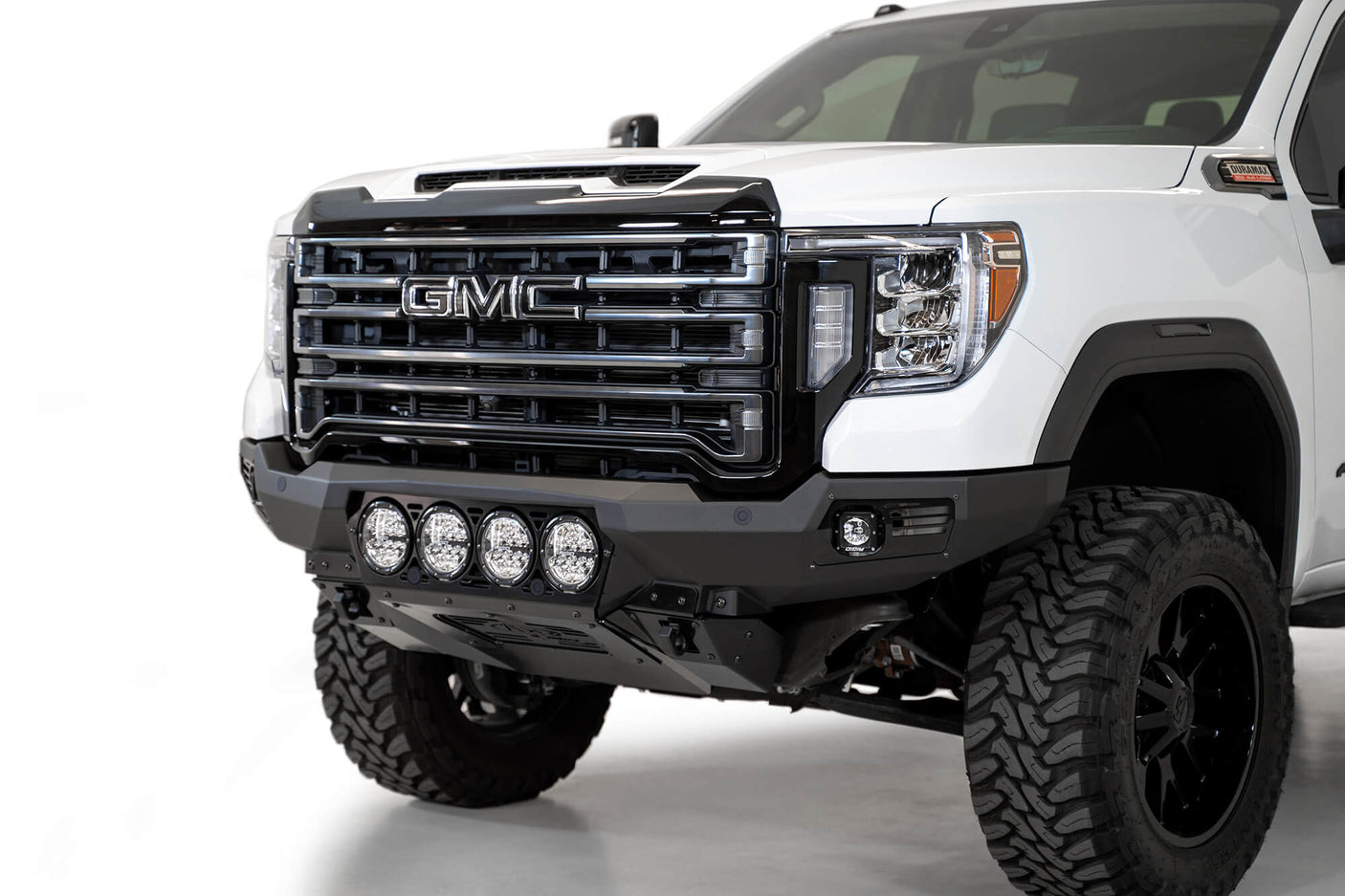 ADD F460014110103 2020-2022 GMC Sierra 2500/3500 Bomber Front Bumper (Rigid) - BumperStock