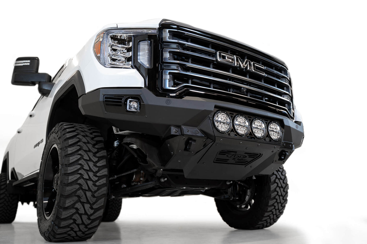 ADD F460014110103 2020-2022 GMC Sierra 2500/3500 Bomber Front Bumper (Rigid) - BumperStock