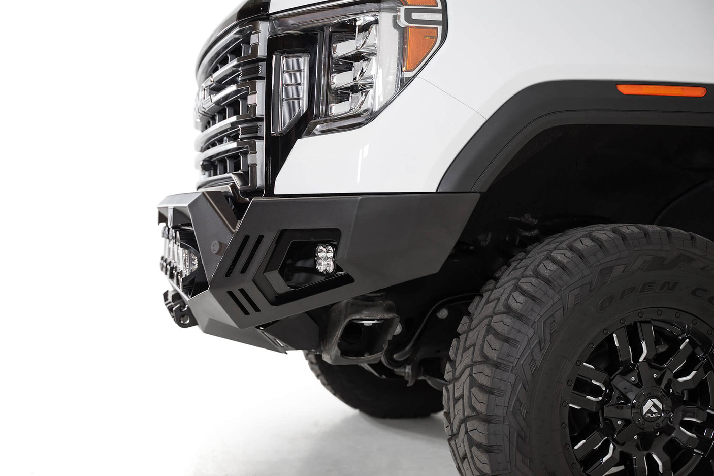 ADD F460053500103 2020-2022 GMC Sierra 2500/3500 Bomber HD Front Bumper - BumperStock