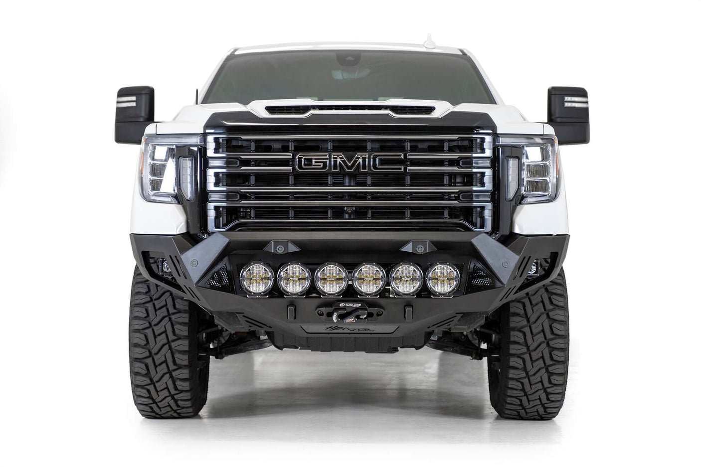 ADD F460053500103 2020-2022 GMC Sierra 2500/3500 Bomber HD Front Bumper - BumperStock