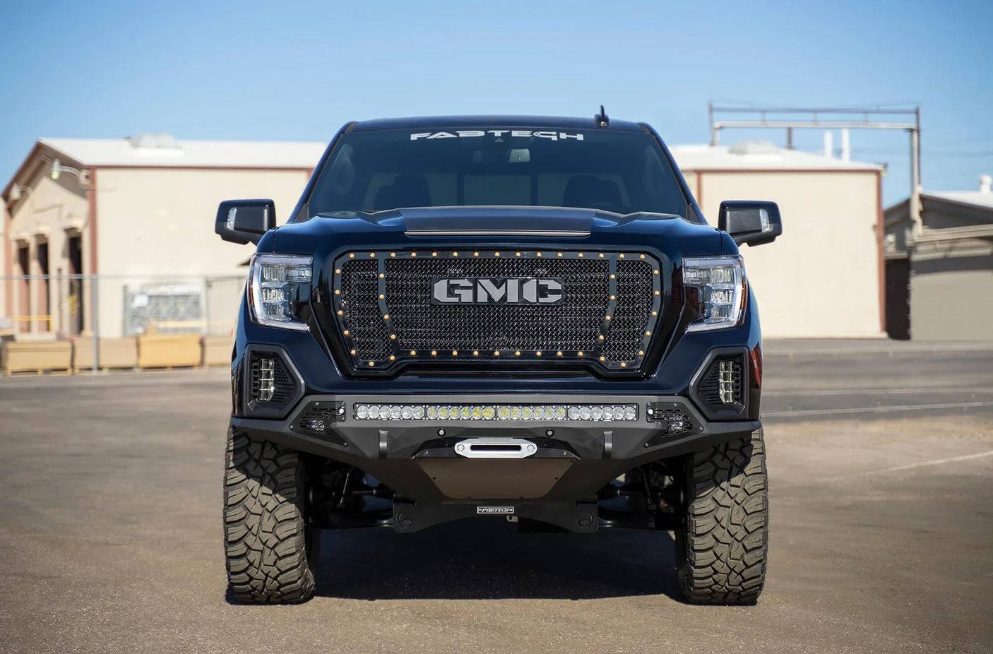 ADD F471423030103 2019-2021 GMC Sierra 1500 Stealth Fighter Front Bumper - BumperStock