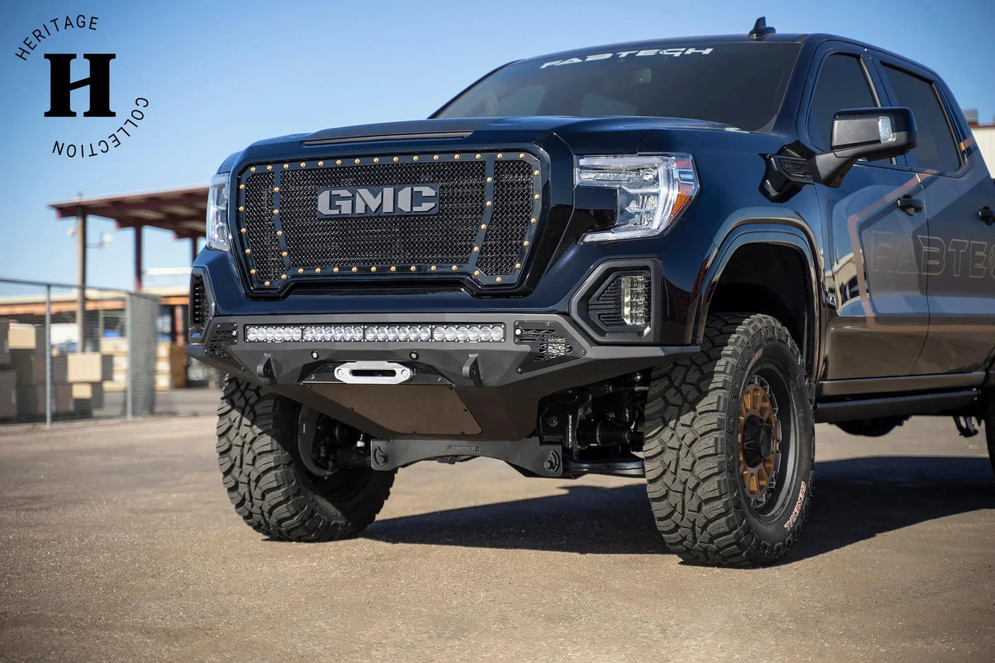 ADD F471423030103 2019-2021 GMC Sierra 1500 Stealth Fighter Front Bumper - BumperStock