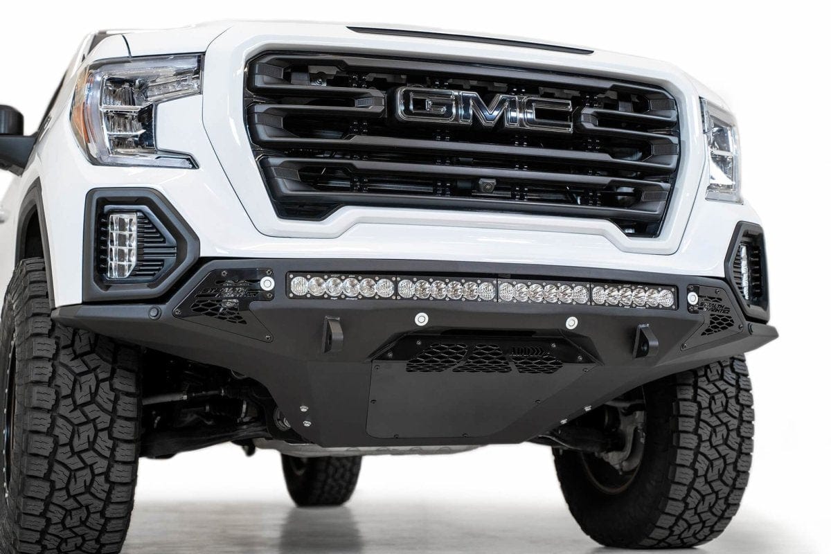 ADD F471763030103 2019-2021 GMC Sierra 1500 Stealth Fighter Front Bumper - BumperStock