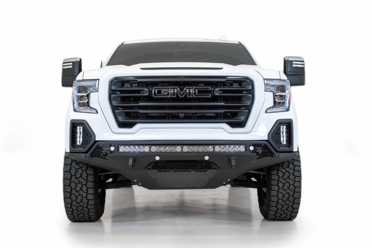 ADD F471763030103 2019-2021 GMC Sierra 1500 Stealth Fighter Front Bumper - BumperStock