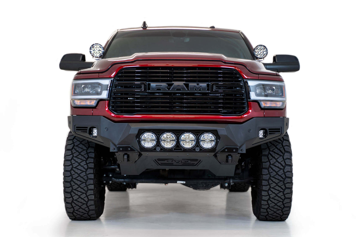 ADD F560014110103 2019-2022 Ram 2500/3500 Bomber Front Bumper (RIGID) - BumperStock