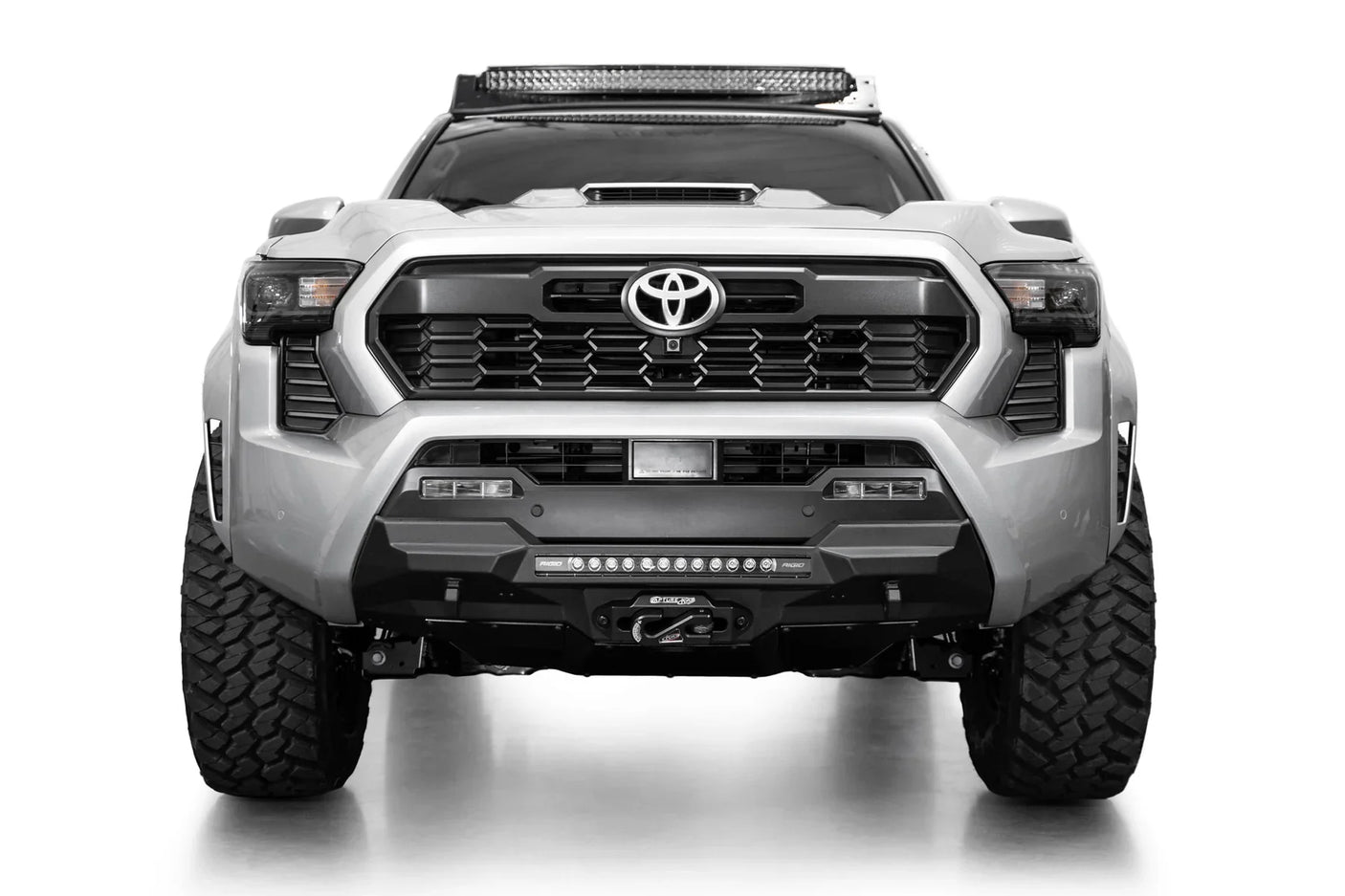 ADD F6703412601NA 2024 Toyota Tacoma Stealth Center Mount Winch Front Bumper - BumperStock