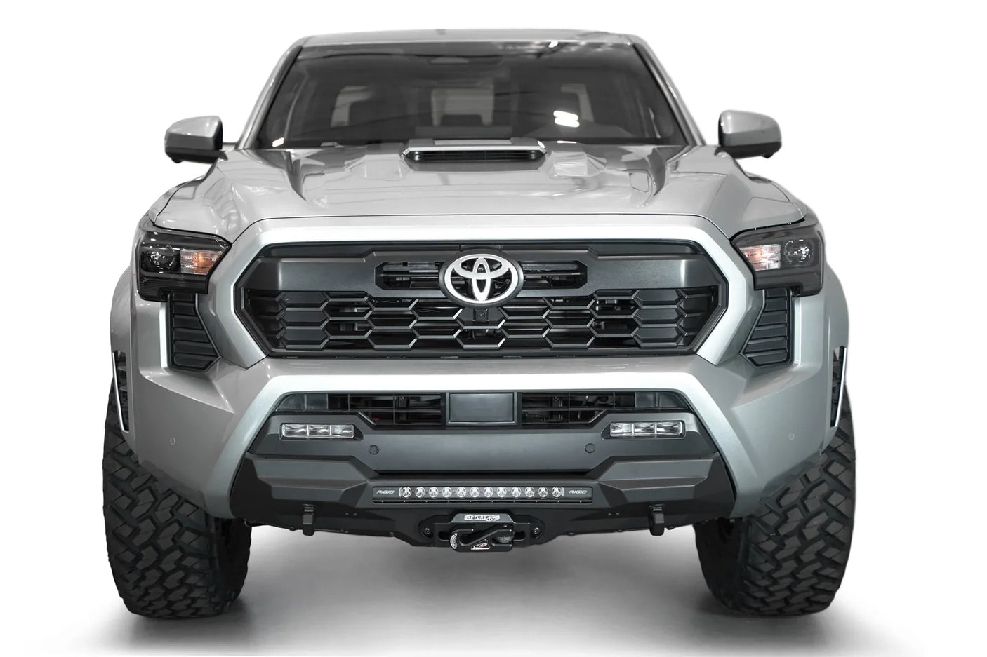 ADD F6703412601NA 2024 Toyota Tacoma Stealth Center Mount Winch Front Bumper - BumperStock