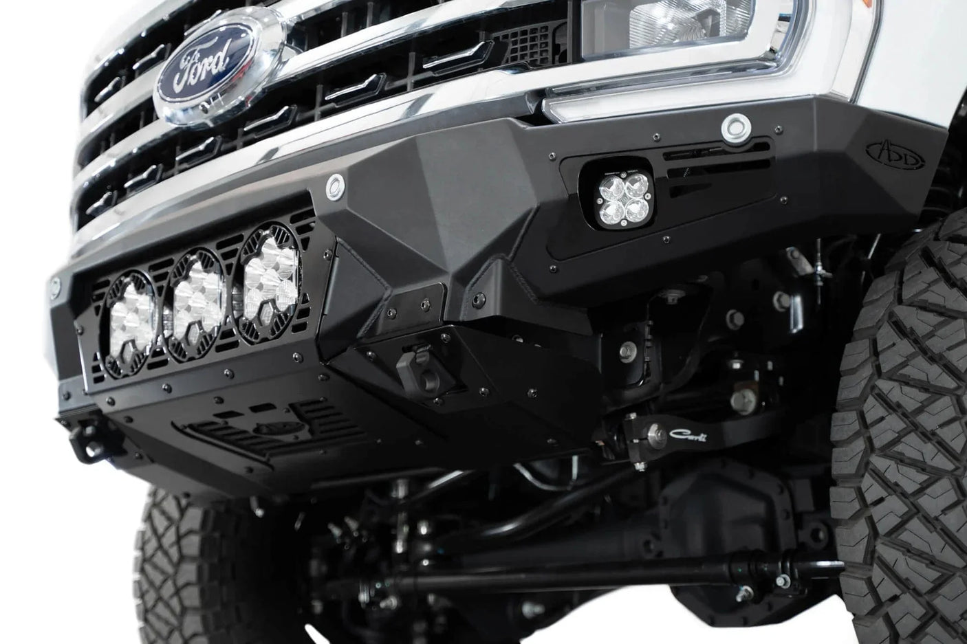 ADD F810014100103 2023 Ford F250/F350 Super Duty Front Bumper (Baja Designs) - BumperStock