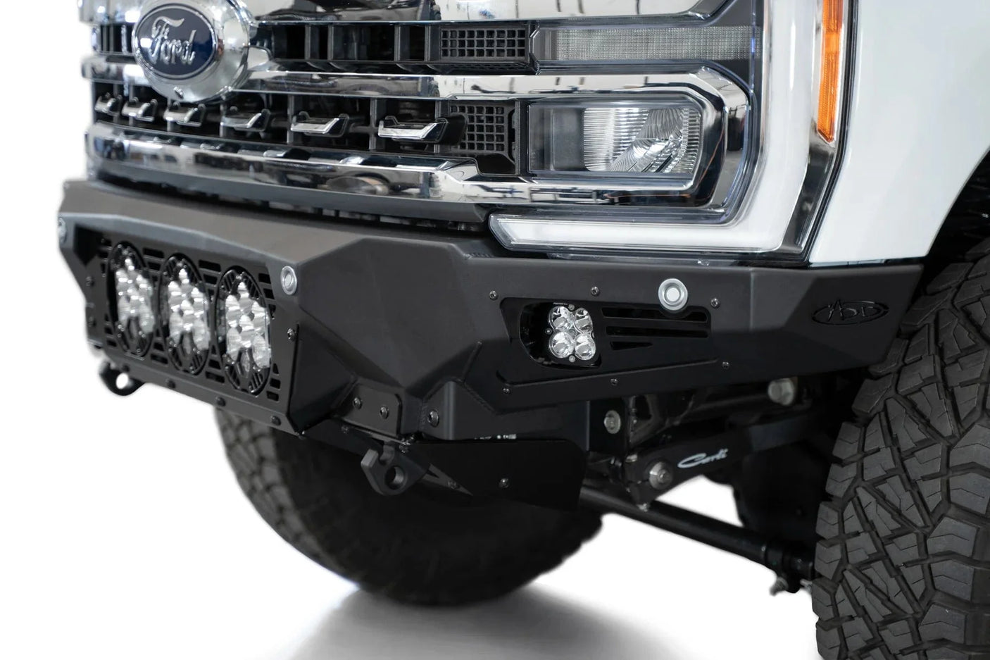 ADD F810014100103 2023 Ford F250/F350 Super Duty Front Bumper (Baja Designs) - BumperStock