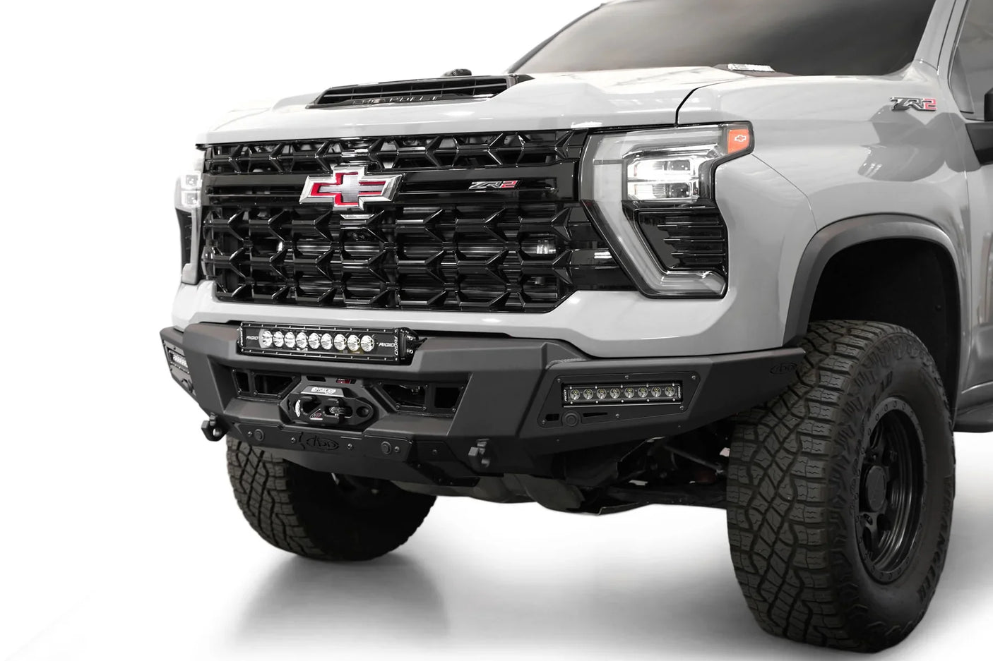 ADD F820335070103 2024 Chevy Silverado 2500 HD Phantom Winch Front Bumper - BumperStock