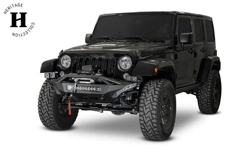 ADD F951232080103 2007-2018 Jeep Wrangler JK Stealth Fighter Front Bumper - BumperStock