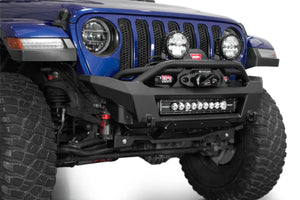 ADD F980393070103 2018-2024 Jeep Wrangler JL Phantom Winch Stubby Front Bumper - BumperStock