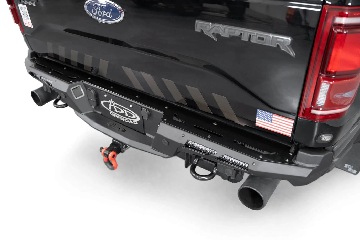 ADD R110191190103 2017-2020 Ford F150 Raptor Phantom Rear Bumper - BumperStock