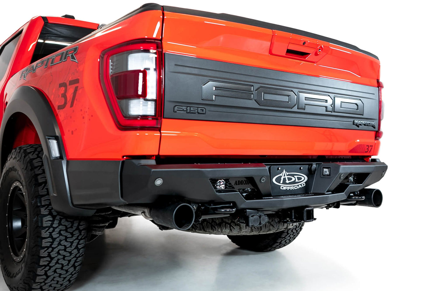 ADD R210081090103 2021-2022 Ford Raptor Stealth Fighter Rear Bumper - BumperStock