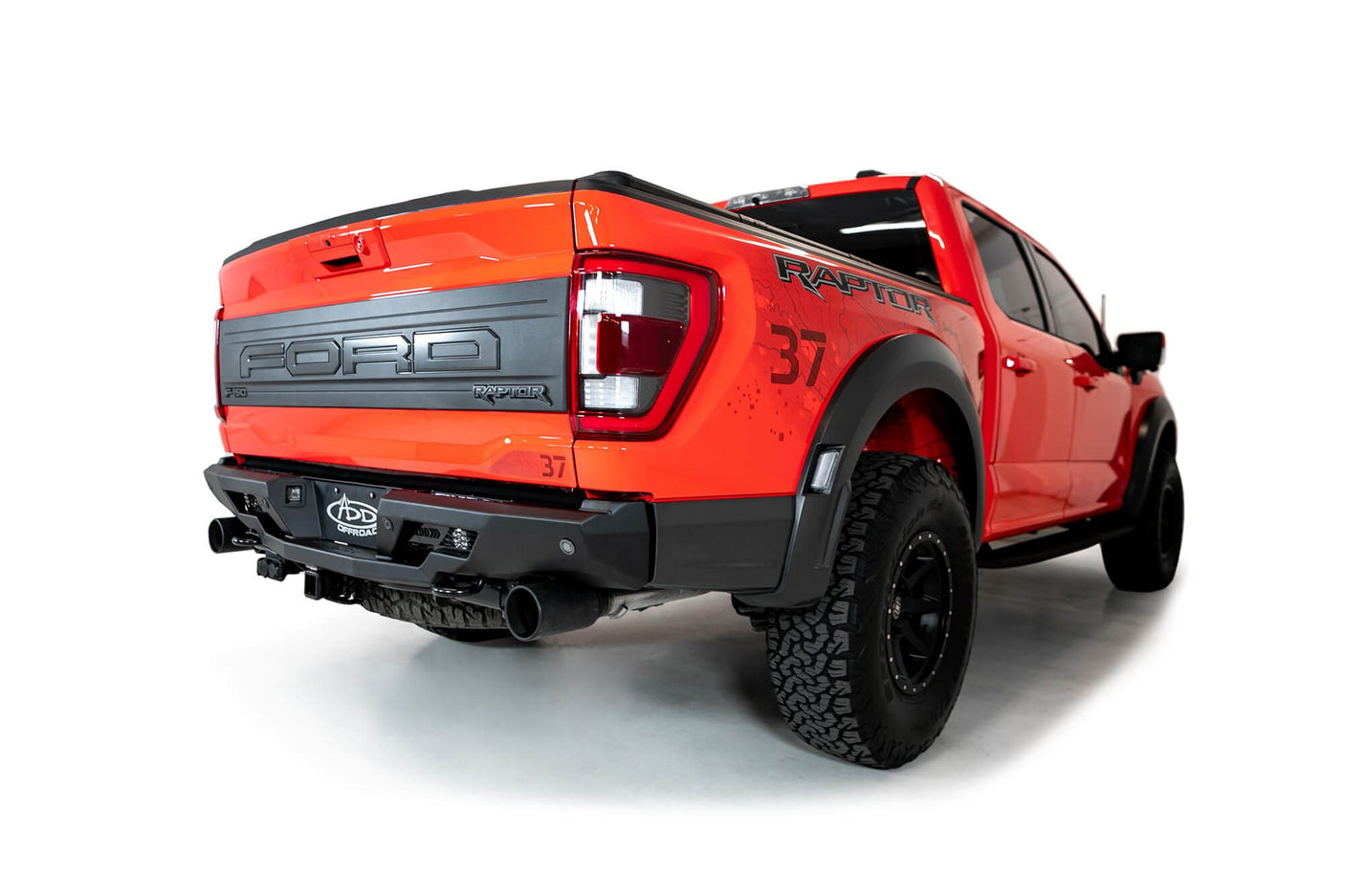 ADD R210081090103 2021-2022 Ford Raptor Stealth Fighter Rear Bumper - BumperStock