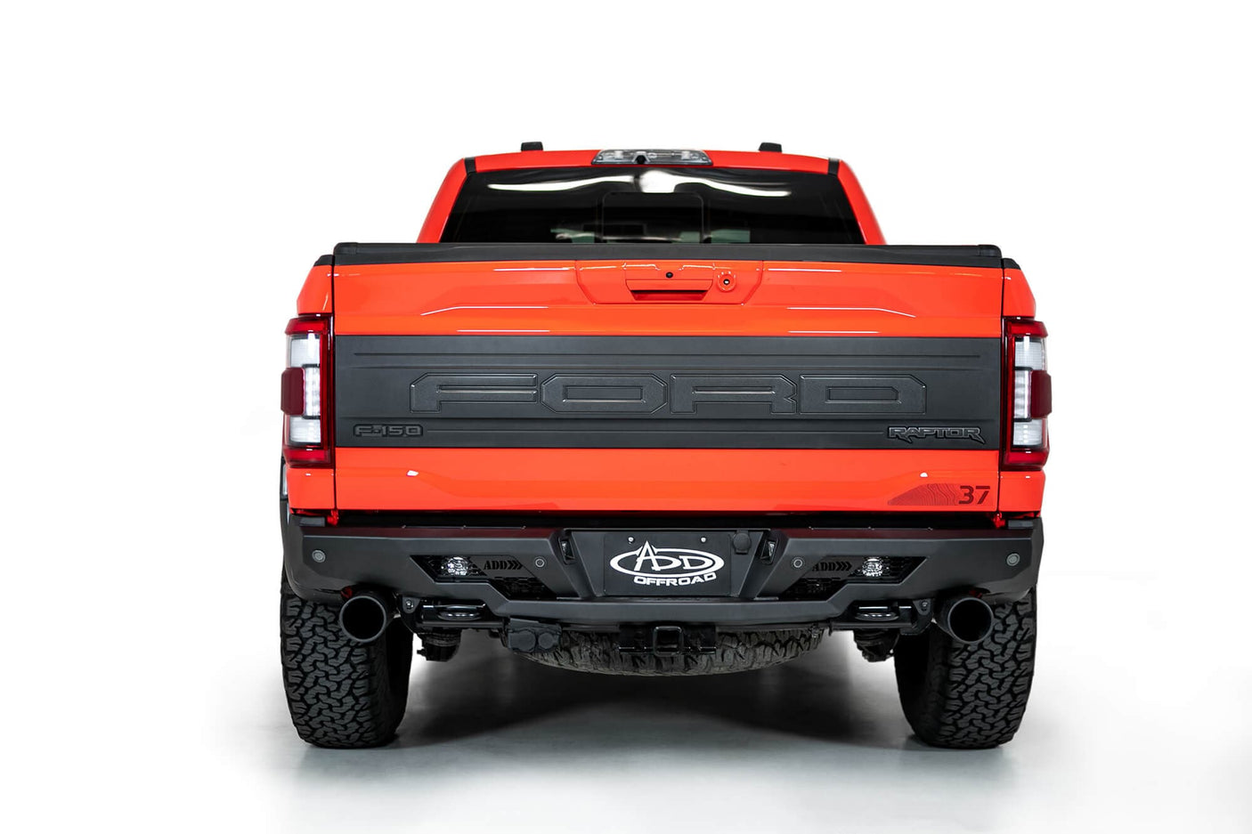 ADD R210081090103 2021-2022 Ford Raptor Stealth Fighter Rear Bumper - BumperStock