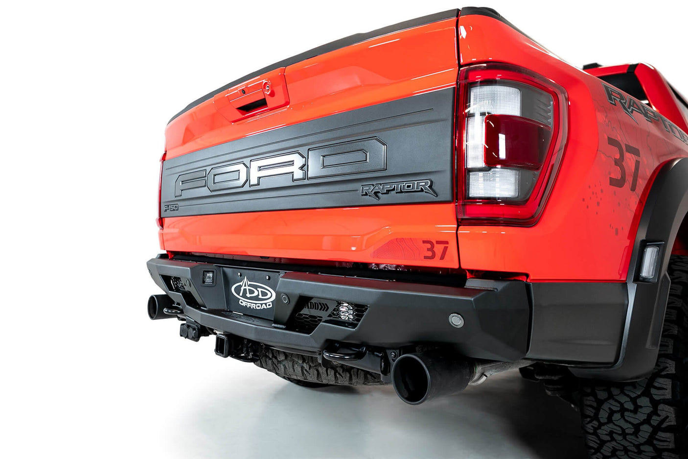 ADD R210081090103 2021-2022 Ford Raptor Stealth Fighter Rear Bumper - BumperStock