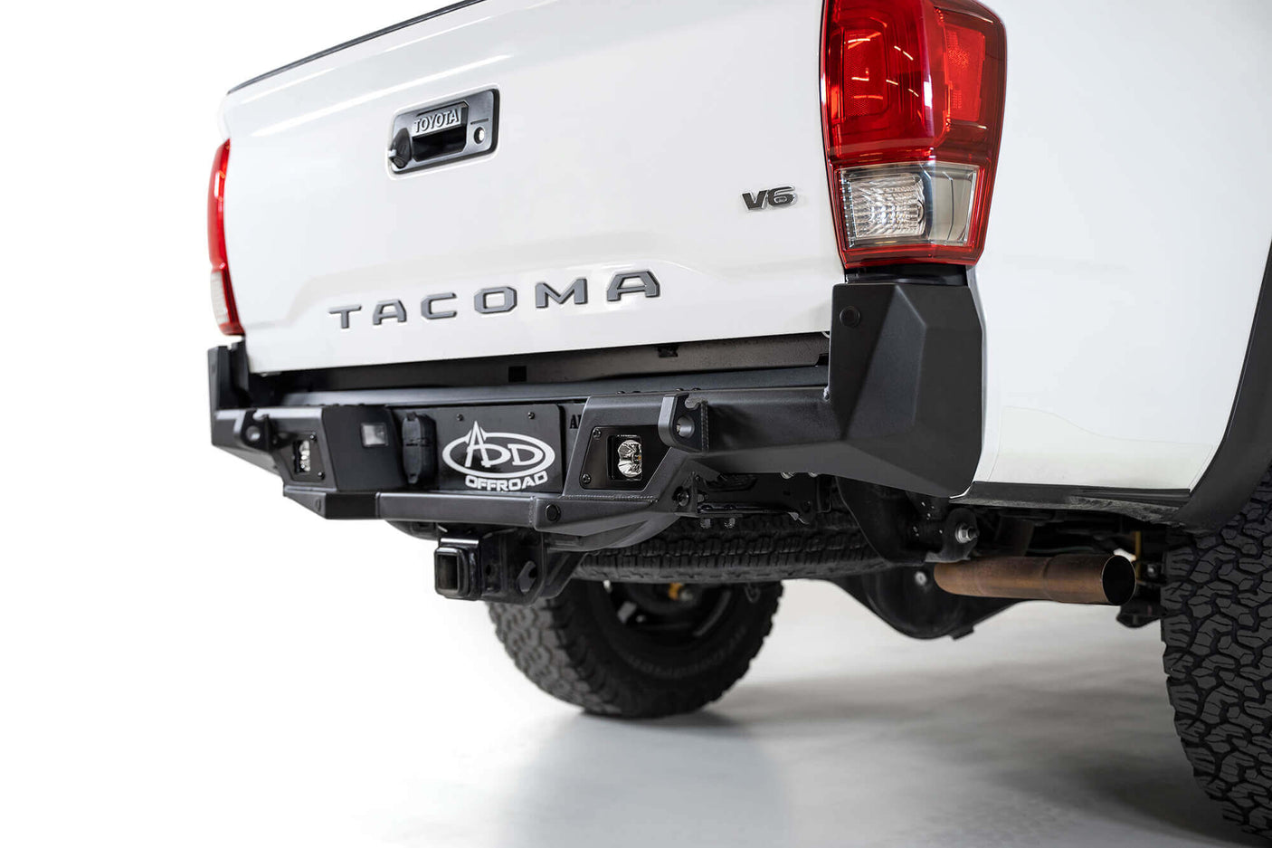 ADD R681241280103 2016-2022 Toyota Tacoma Stealth Fighter Rear Bumper - BumperStock