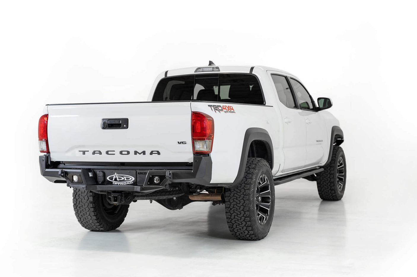 ADD R681241280103 2016-2022 Toyota Tacoma Stealth Fighter Rear Bumper - BumperStock