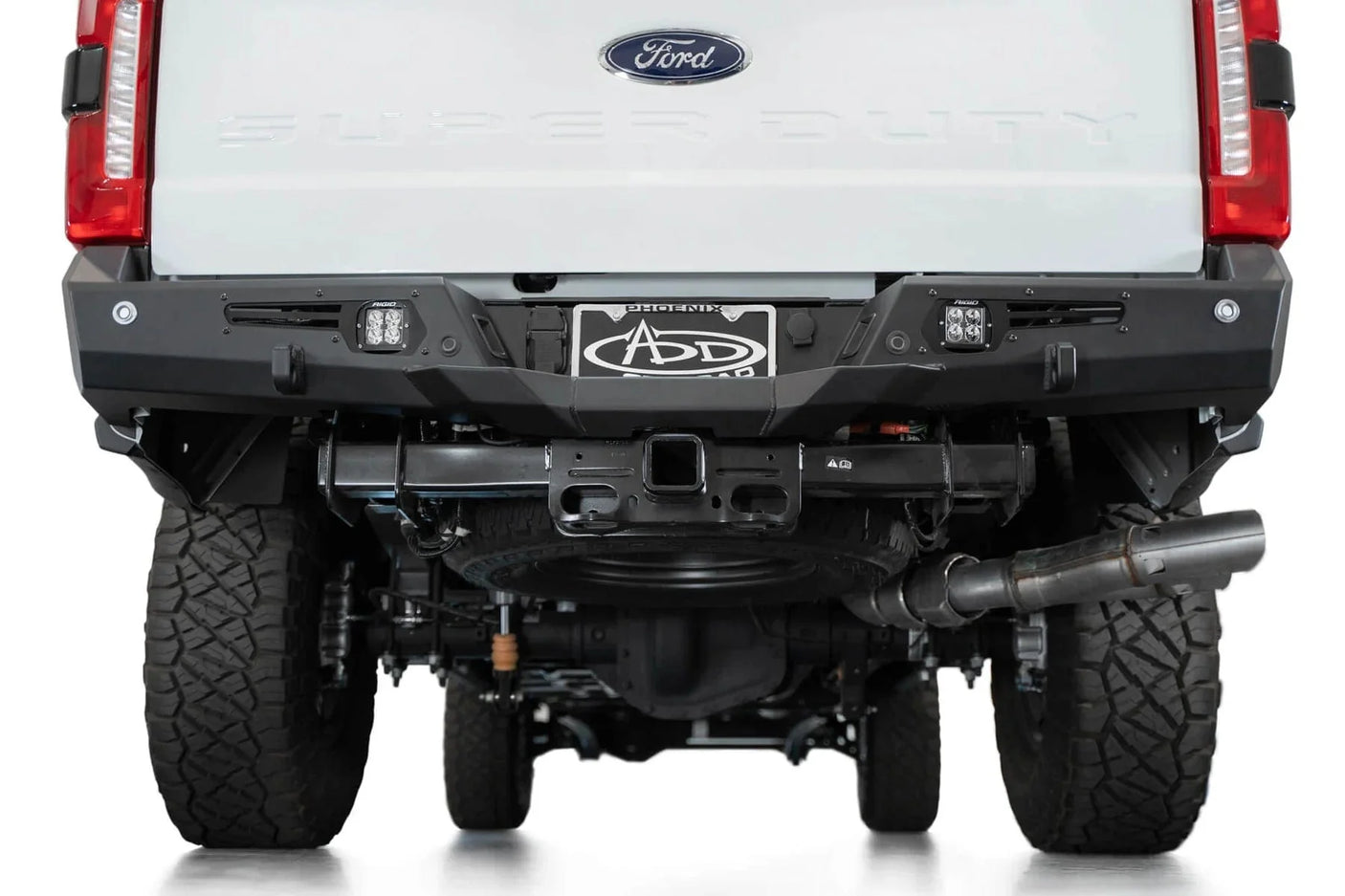 ADD R810141090103 2023 Ford F250/F350 Super Duty Bomber Rear Bumper - BumperStock