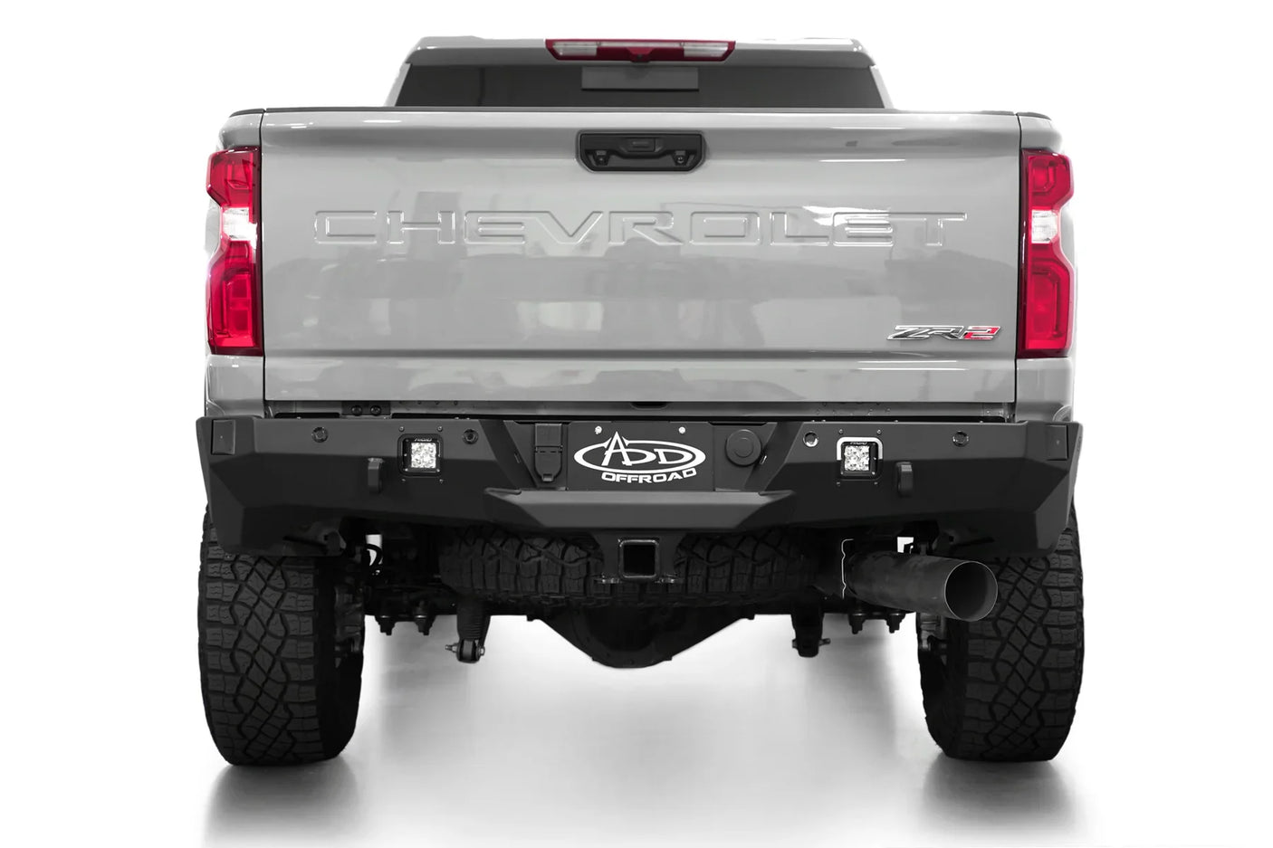 ADD R820191280103 2024 Chevy Silverado 2500 HD Phantom Rear Bumper - BumperStock