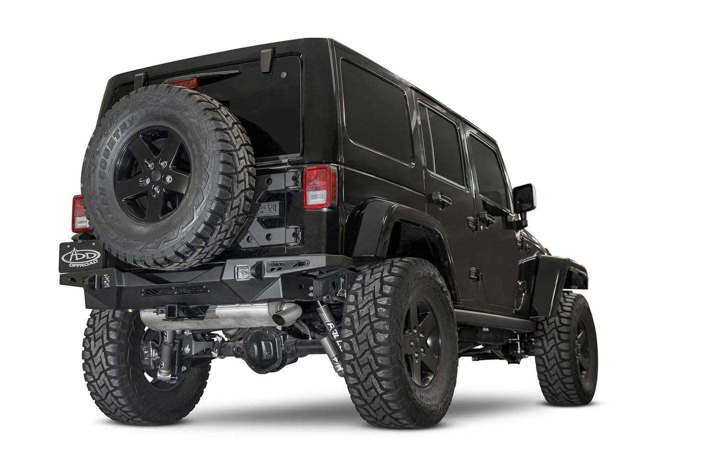 ADD R951271280103 2007-2018 Jeep Wrangler JK Stealth Fighter Rear Bumper - BumperStock