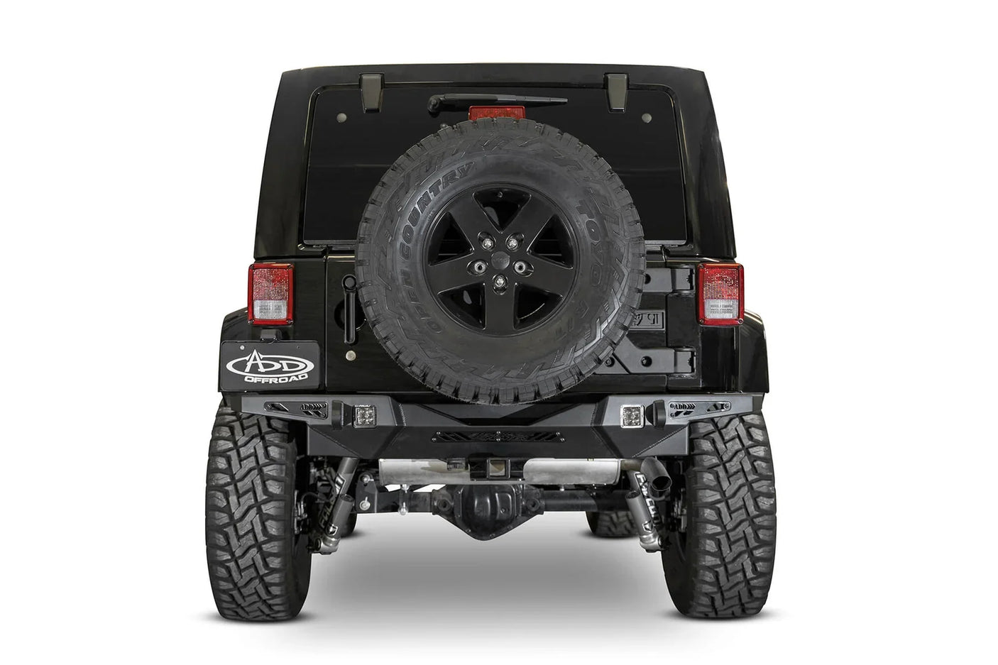 ADD R951271280103 2007-2018 Jeep Wrangler JK Stealth Fighter Rear Bumper - BumperStock