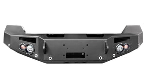 Fab Fours DR13-F2951-1 Dodge Ram 1500 2013-2018 Premium Front Bumper Winch Ready No Guard Sensor-BumperStock