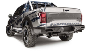 Fab Fours FF17-E4351-1 Ford Raptor 2017-2020 Vengeance Rear Bumper Sensor-BumperStock