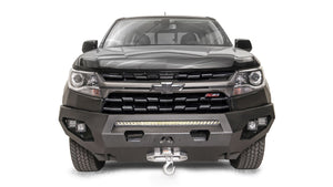 Fab Fours CC21-X5151-1 2021 Chevy Colorado Matrix Front Bumper Winch Ready No Guard - BumperStock