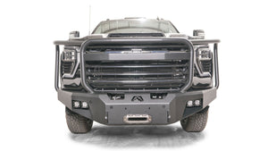 Fab Fours CH24-A6150-1 2024 Chevy Silverado 2500/3500 HD New Premium Front Bumper Winch Ready Full Guard - BumperStock