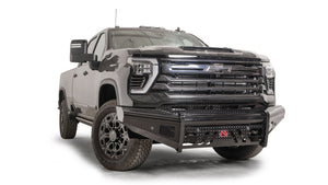 Fab Fours CH24-S6161-1 Chevy Silverado 2500/3500 HD 2024 Black Steel Front Bumper No Guard - BumperStock