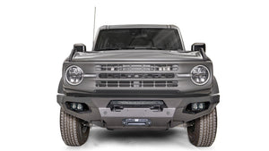 Fab Fours FB21-X5251-1 Ford Bronco 2021-2022 Matrix Front Winch Bumper No Guard - BumperStock