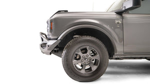 Fab Fours FB21-X5252-1 Ford Bronco 2021-2022 Matrix Front Winch Bumper Pre-Runner Guard - BumperStock