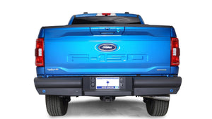 Fab Fours FF21-U5050-1 Ford F150 2021 Black Steel Elite Rear Bumper - BumperStock