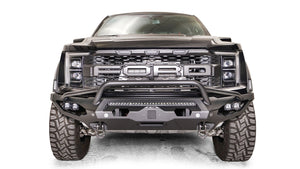 Fab Fours FR21-X5352-1 Ford Raptor 2021-2022 Matrix Front Winch Bumper Pre-Runner Guard - BumperStock