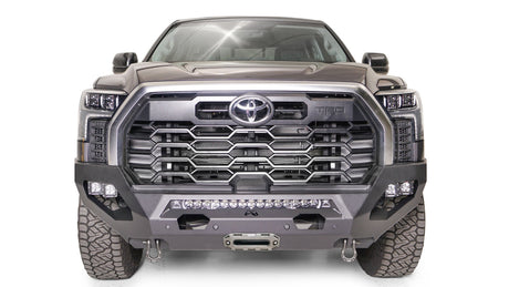 Fab Fours TT22-X5451-1 Toyota Tundra 2022 Matrix Front Bumper Winch Ready No Guard - BumperStock