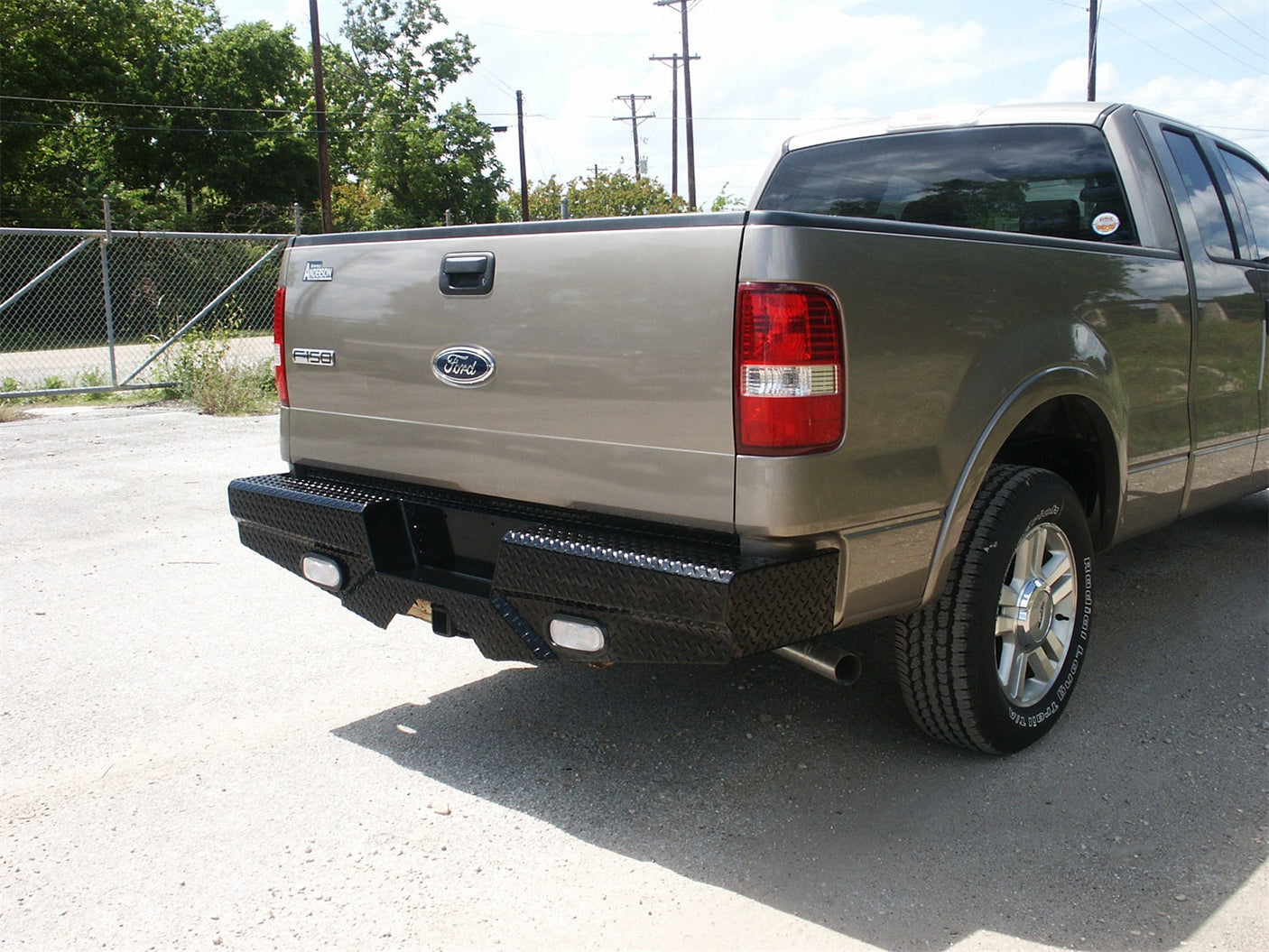 Frontier 100-10-6013 Diamond 2006-2008 Ford F150 Rear Bumper - BumperStock