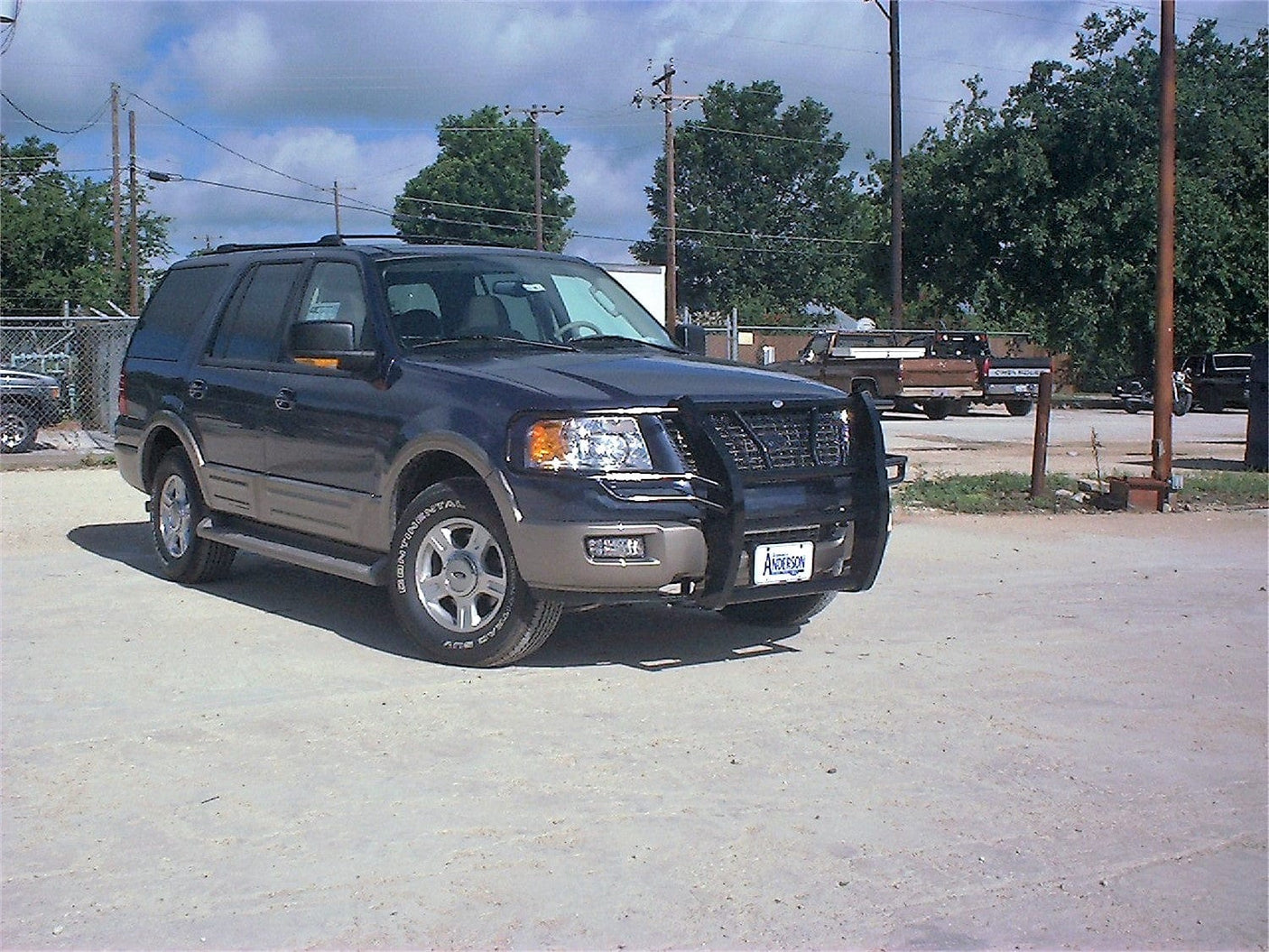 Frontier 200-10-3004 2003-2006 Ford Expedition Grille Guard - BumperStock