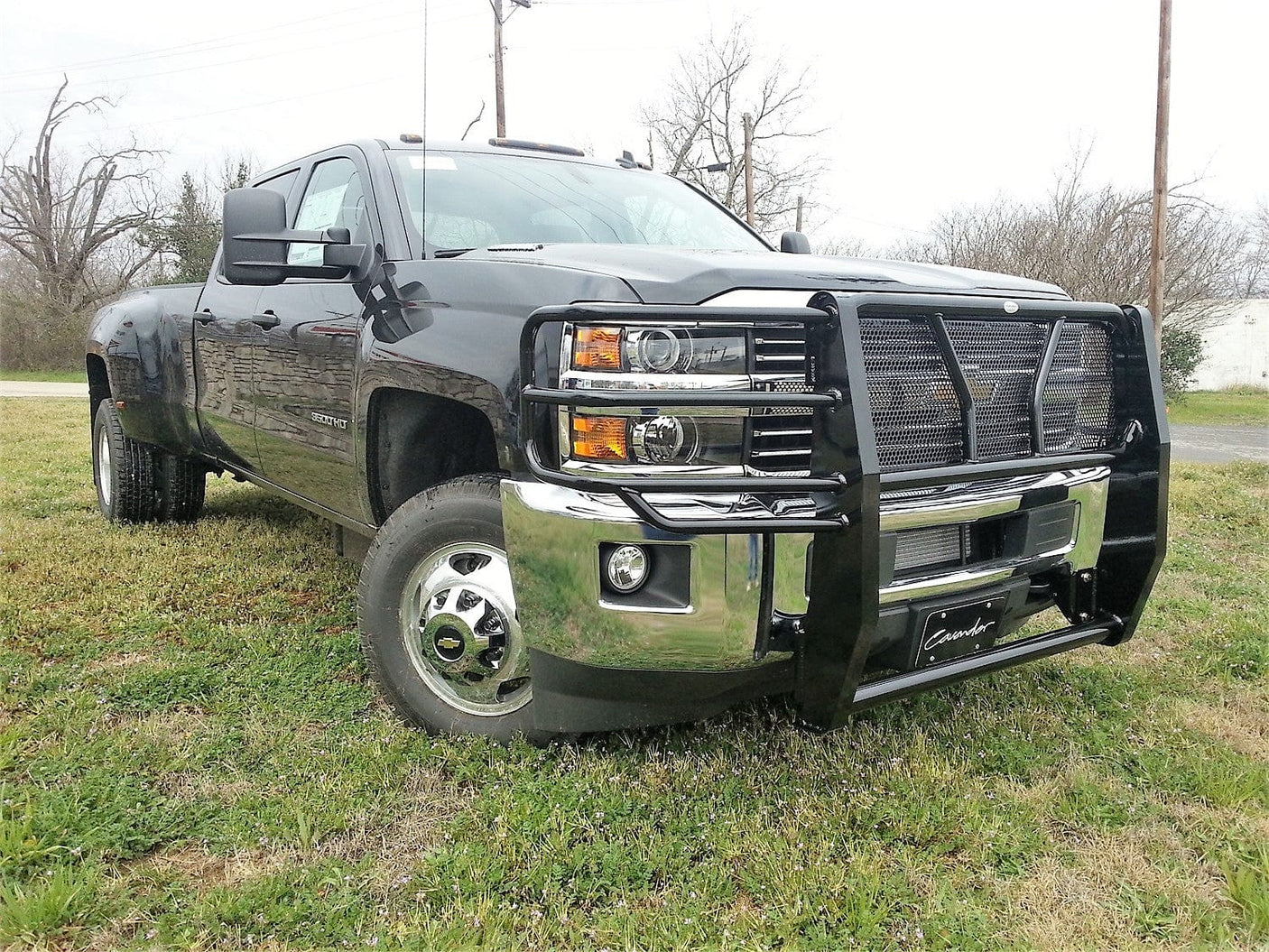 Frontier 200-21-5007 2015-2019 Chevy Silverado 2500/3500 HD Grille Guard - BumperStock