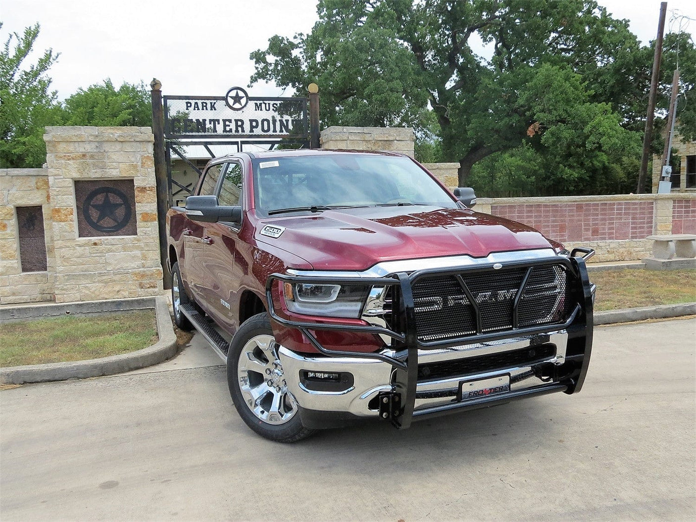 Frontier 200-41-9004 2019-2021 Ram 1500 Grille Guard - BumperStock