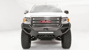 Fab Fours GC15-D3451-1 GMC Canyon 2015-2020 Vengeance Front Bumper No Guard-BumperStock