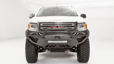 Fab Fours GC15-D3452-1 GMC Canyon 2015-2020 Vengeance Front Bumper Pre-Runner Guard-BumperStock